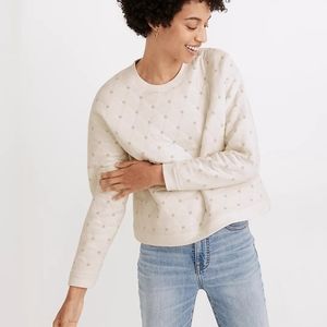 Madewell Quilted Swing Sweatshiry
